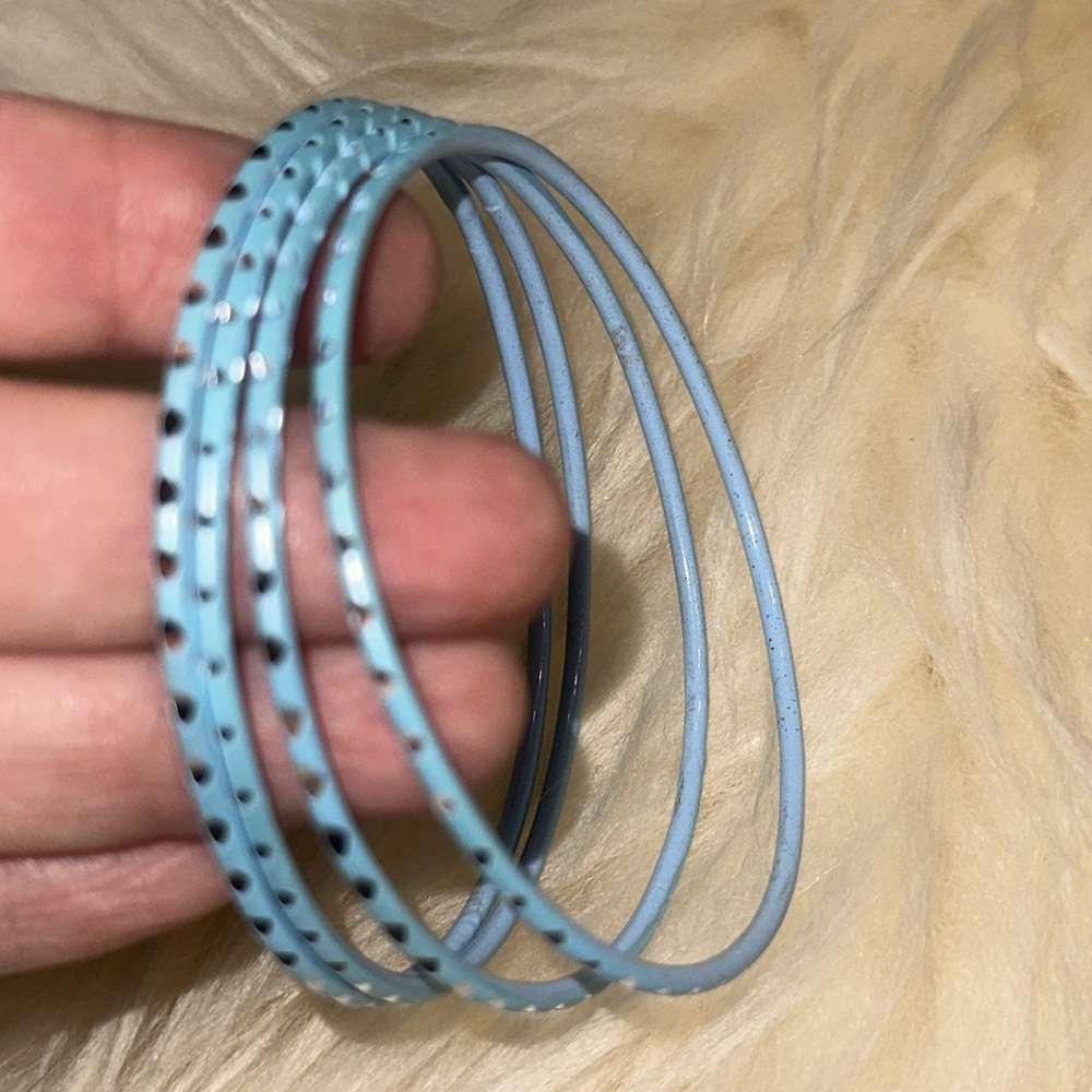 Blue bangles - Picture 5 of 5